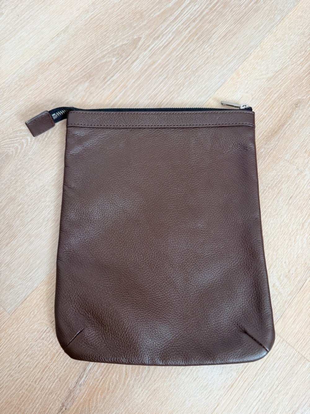 NWOT NEW Jack Spade New York Leather Pouch Clutch Bag S363 Canvas Lined